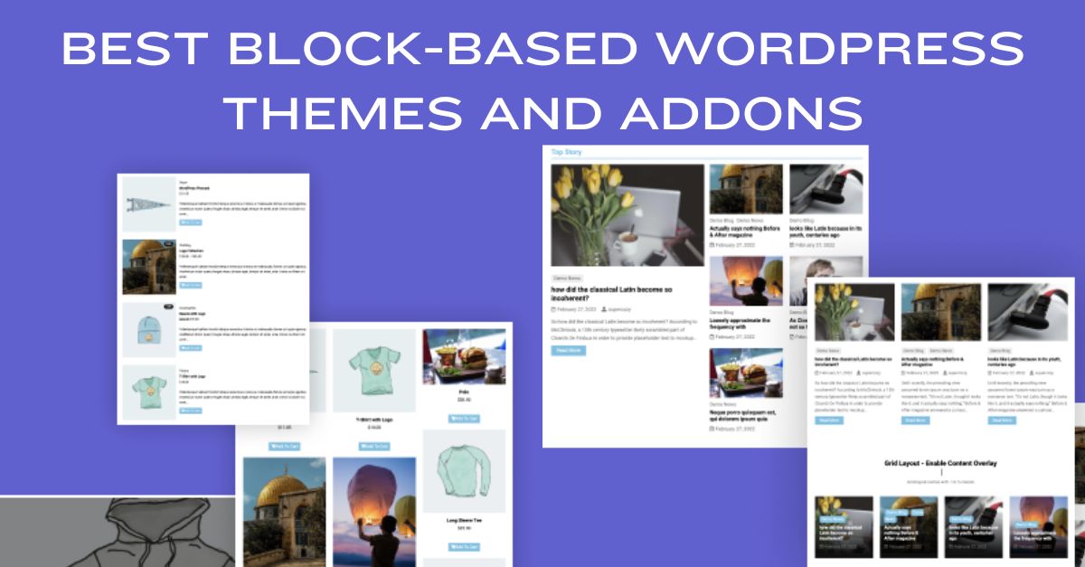 Best Block-Based WordPress Themes and Addons