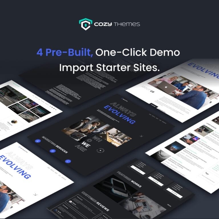 7+ Customizable WordPress Theme For Every Niche