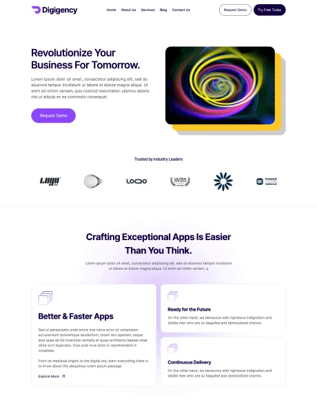 SaasLauncher Starter Templates 7
