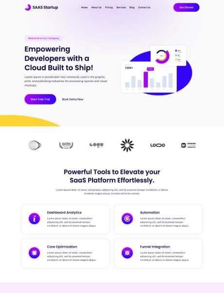 SaasLauncher - Best SaaS WordPress Theme with 50+ Pre-built Website Templates 16