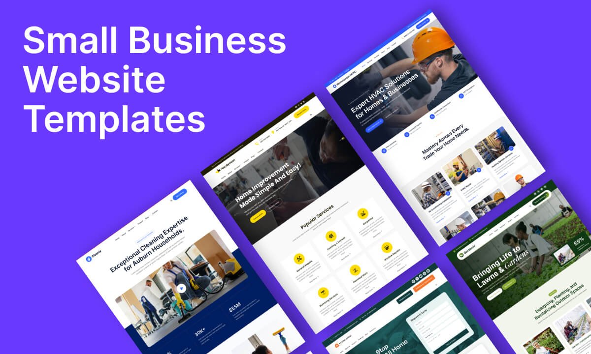 Small Business Website Templates: 10 Best Options for Local Businesses in 2026