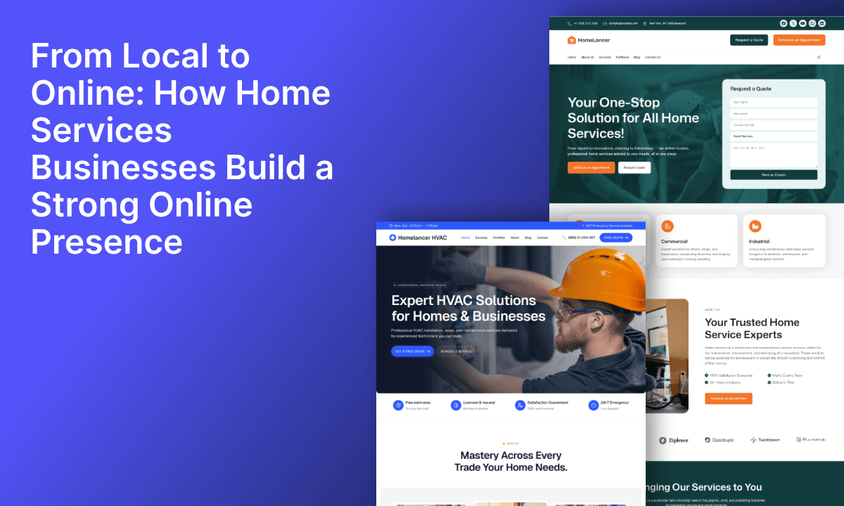 From Local to Online: How Home Services Businesses Build a Strong Online Presence