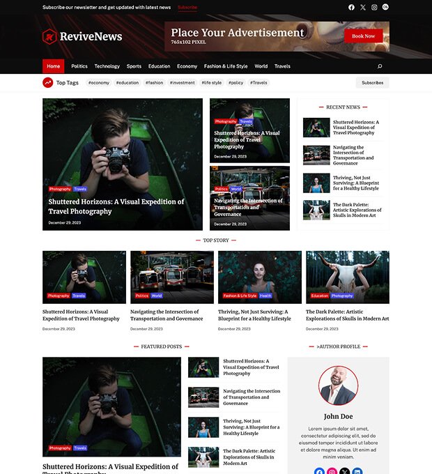 News WordPress Theme