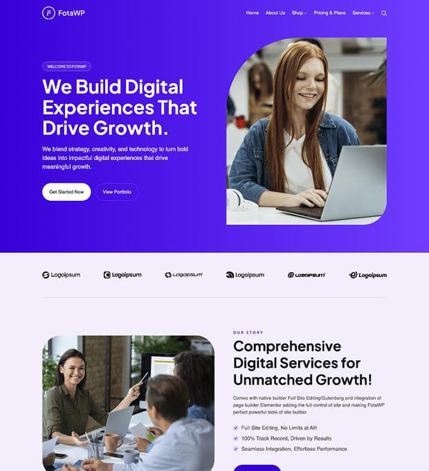 FotaWP - Multipurpose WordPress Theme | FSE WordPress Theme | Block Theme
