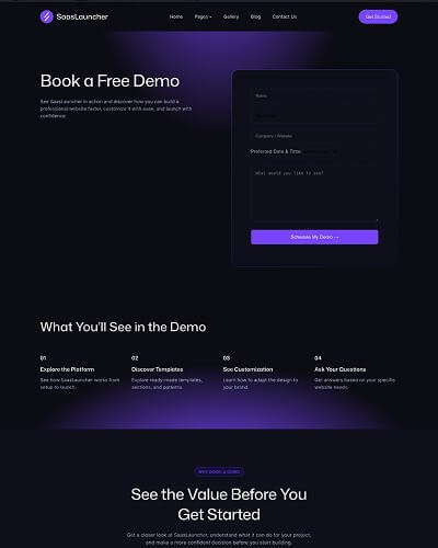 SaasLauncher - Best SaaS WordPress Theme with 50+ Pre-built Website Templates 28