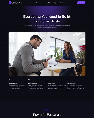 SaasLauncher - Best SaaS WordPress Theme with 50+ Pre-built Website Templates 27