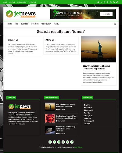 JetNews - #1 Best Magazine WordPress Theme 22