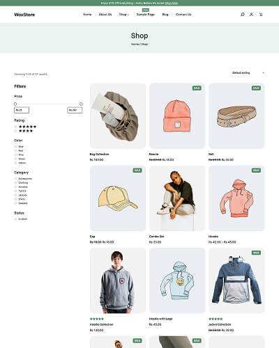 WoxStore WooCommerce Theme 20