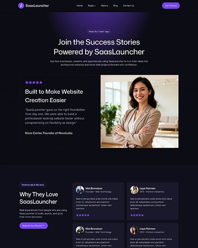 SaasLauncher - Best SaaS WordPress Theme with 50+ Pre-built Website Templates 29